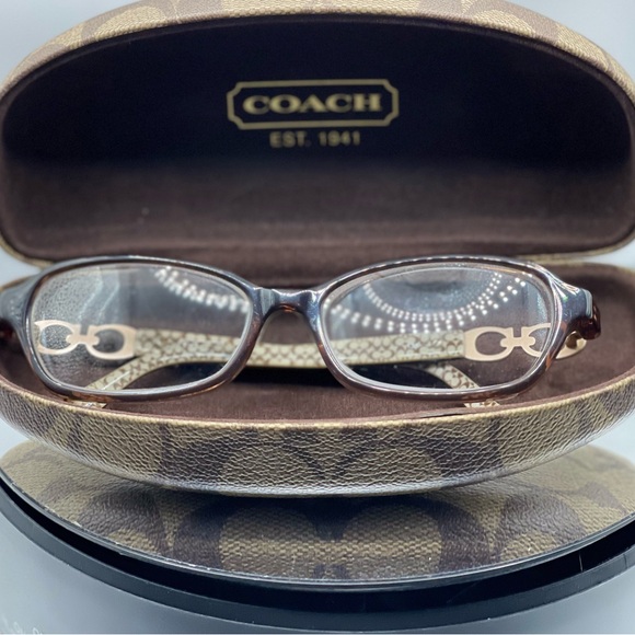 Authentic Coach Vanessa Glasses HC 6017 with Coach Lined Eyeglass Case - Picture 7 of 8